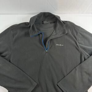 Eddie Bauer Polartec Quarter Zip Fleece Size XL